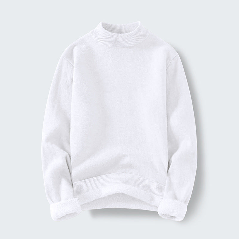 Damen Kuscheliger Stehkragenpullover ModeGeist
