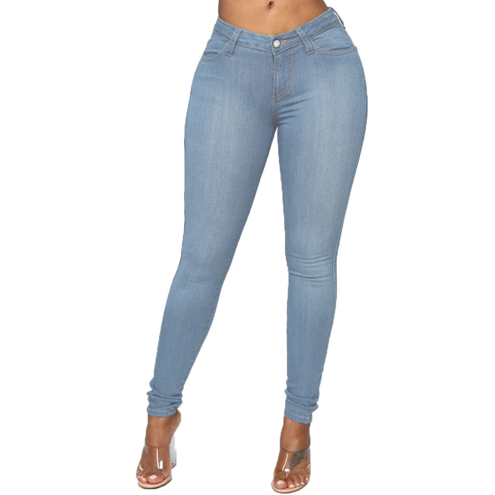 Damen High-Waist Skinny Jeans mit perfektem Sitz ModeGeist