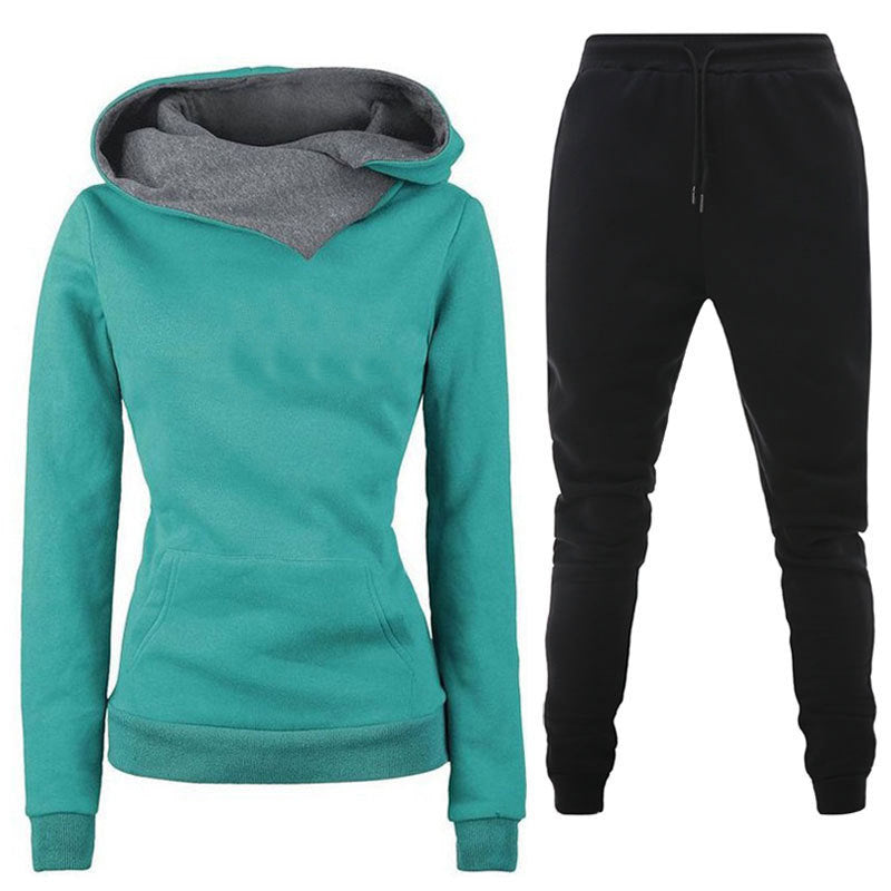 Damen Sportliches Sweater- und Jogginghose Set ModeGeist