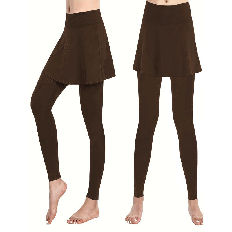 Damen Leggings mit integrierter Skirtschnitt ModeGeist
