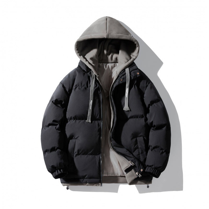 Damen modische Steppjacke mit Kapuze und wendbarem Design ModeGeist