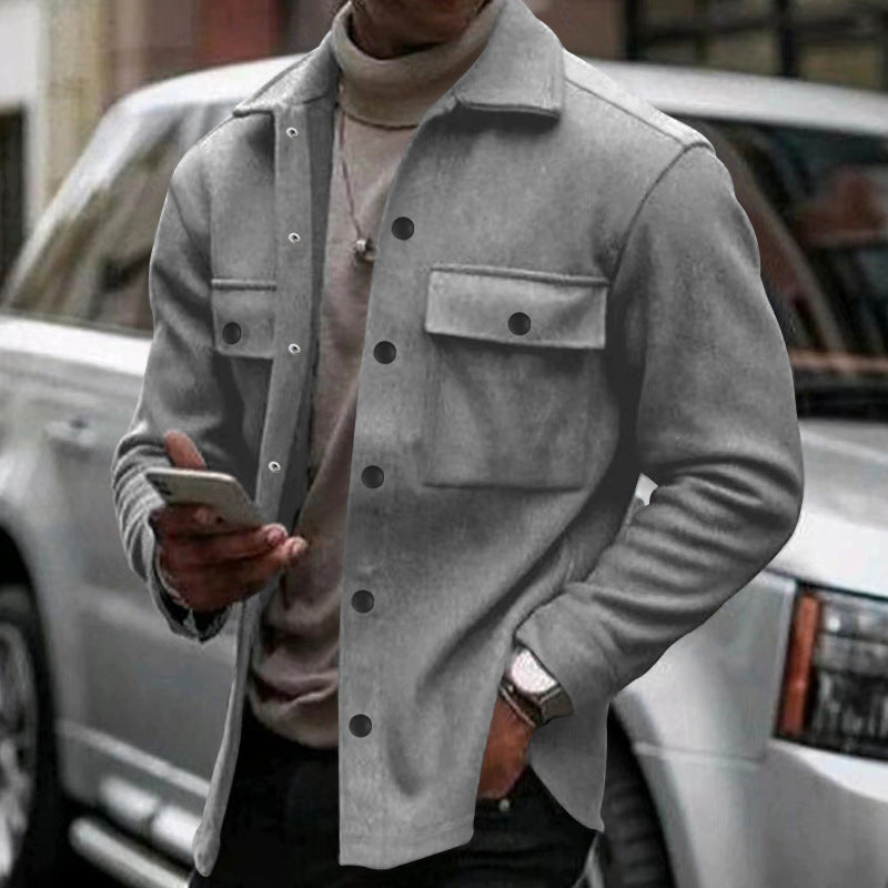 Herren Freizeitjacke mit praktischen Taschen und modernem Design ModeGeist