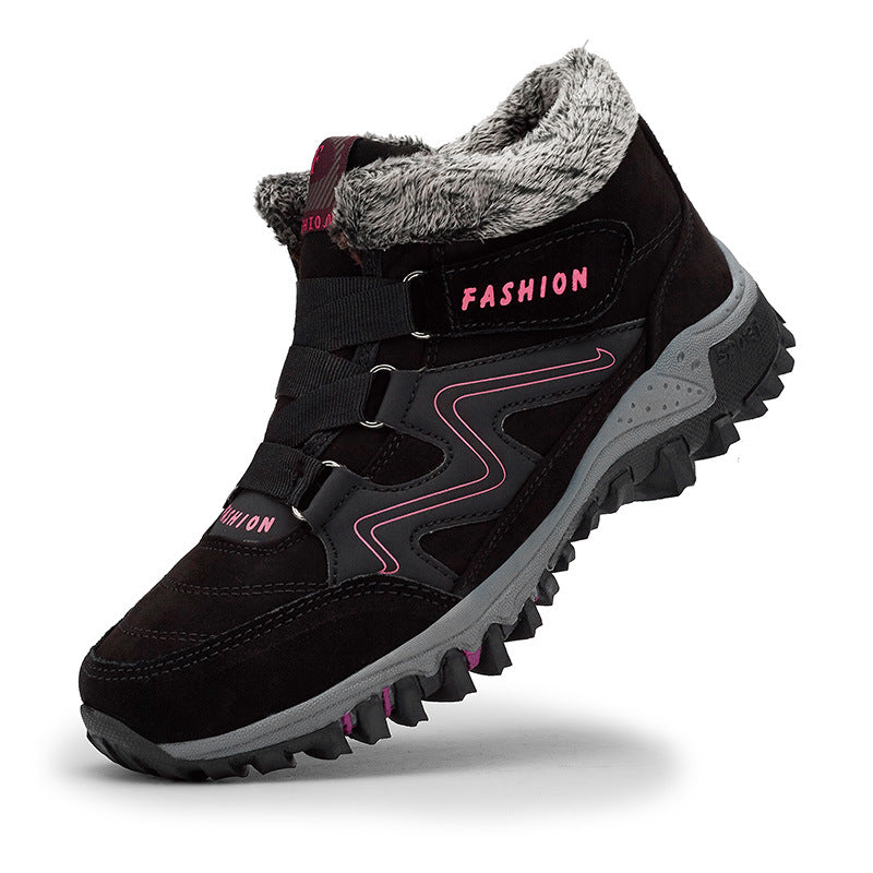 Damen Hochwertige Outdoor-Wanderschuhe mit isoliertem Futter und rutschfester Sohle ModeGeist