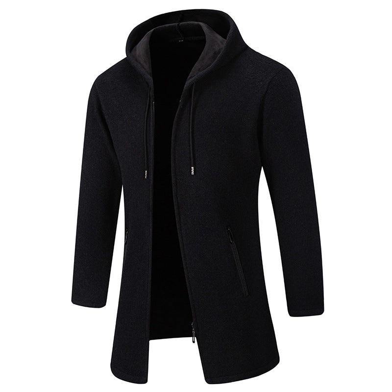 Herren modische Übergangsjacke mit hohem Kragen ModeGeist