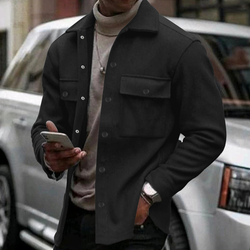 Herren Freizeitjacke mit praktischen Taschen und modernem Design ModeGeist