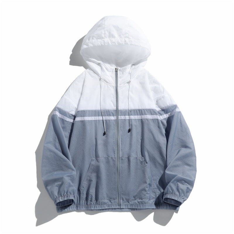 Damen funktionale Übergangsjacke mit verstellbarer Kapuze und atmungsaktiven Einsätzen ModeGeist