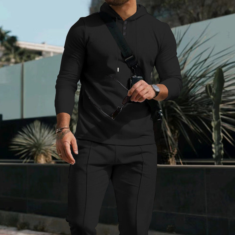 Herren Sportliches Hoodie mit praktischem Reißverschluss ModeGeist