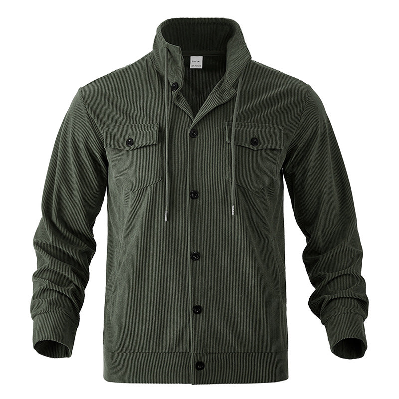Herren cordjacke mit praktischen Brusttaschen ModeGeist