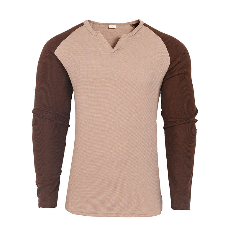 Herren Langarmshirt mit innovativem Strukturdesign ModeGeist