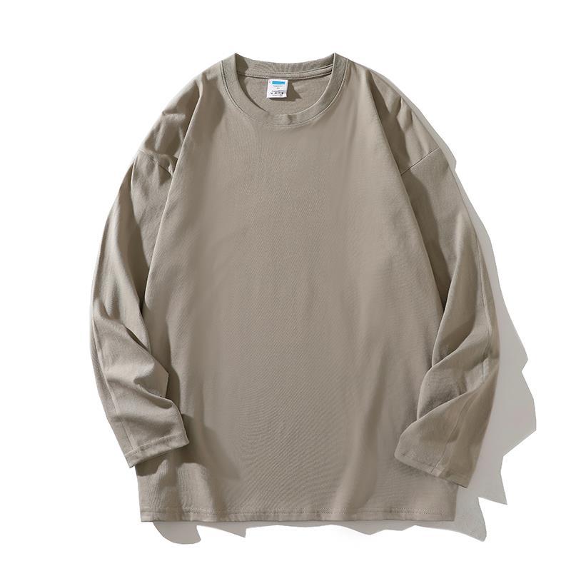 Damen vielseitiges Langarm-T-Shirt aus hochwertiger Baumwolle ModeGeist
