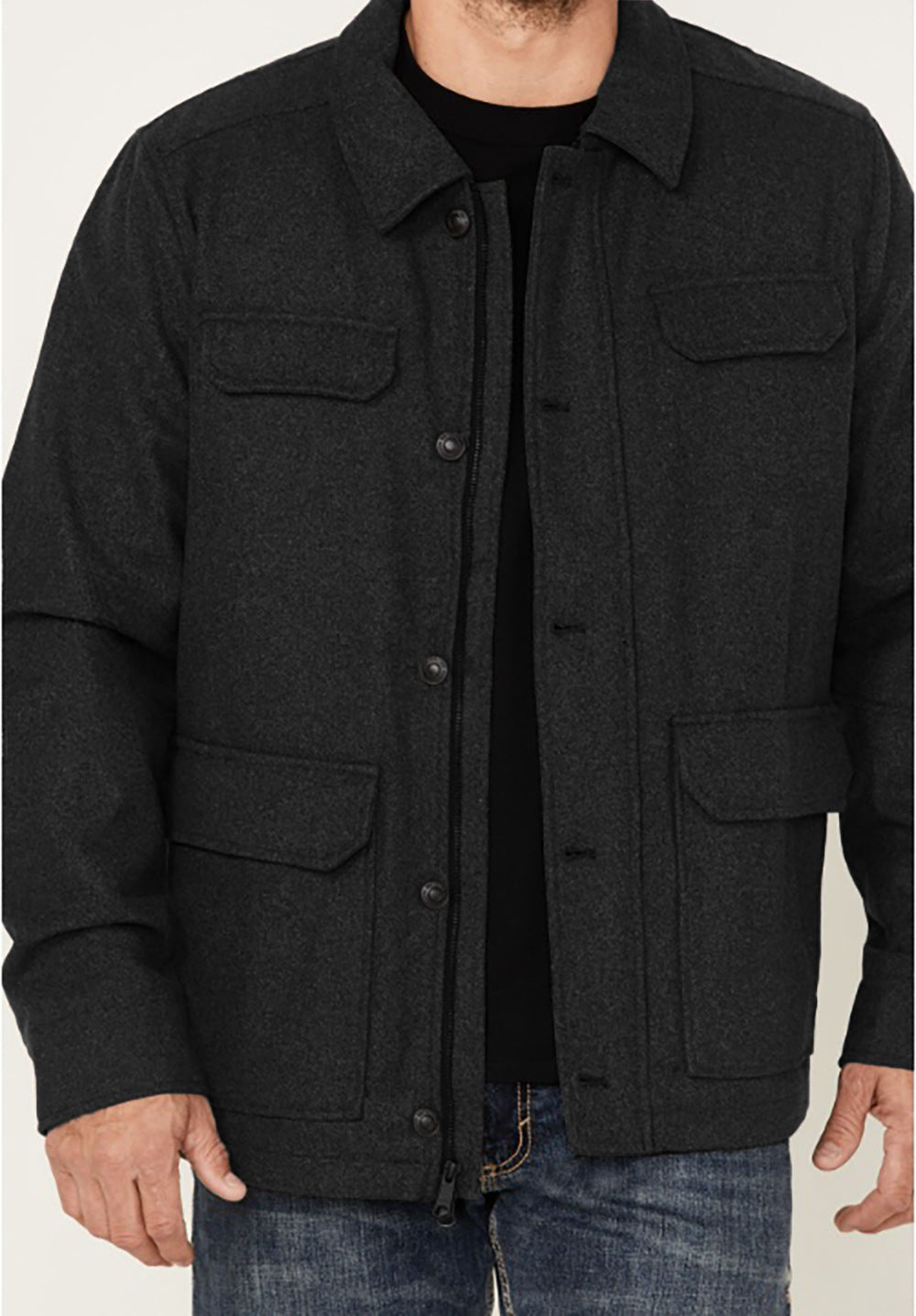 Herren lässige Flanelljacke ModeGeist
