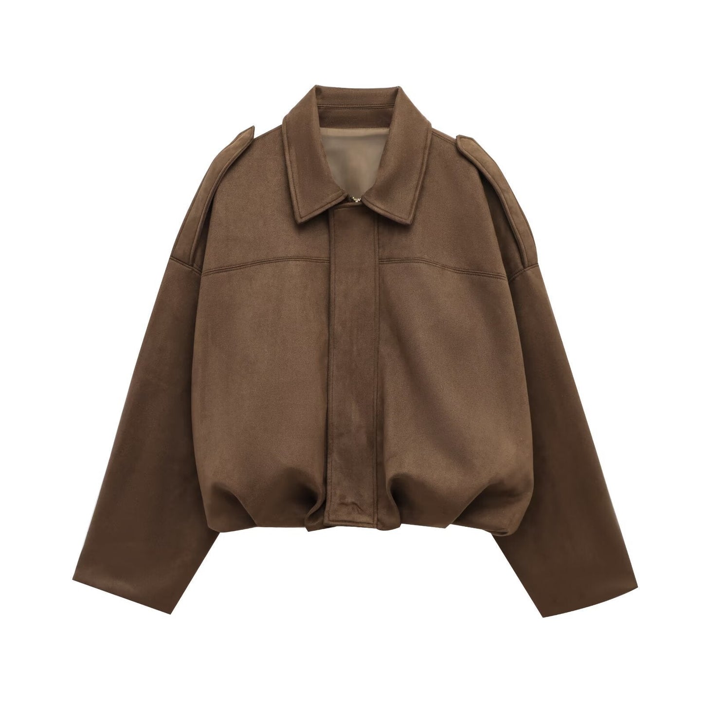 Damen trendige Oversized Jacke ModeGeist