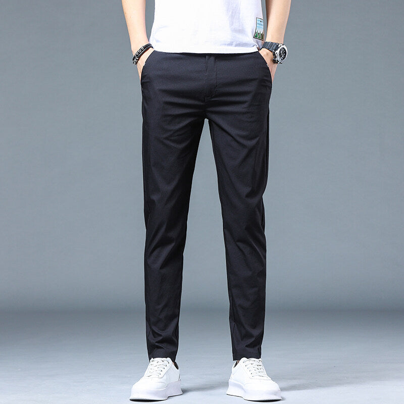 Herren luftige Freizeithosen im modernen Slim-Fit Design ModeGeist
