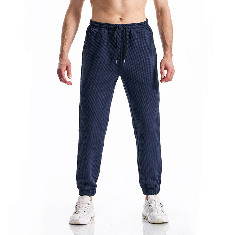 Herren Sportliche Freizeithose mit strukturierter Oberfläche ModeGeist