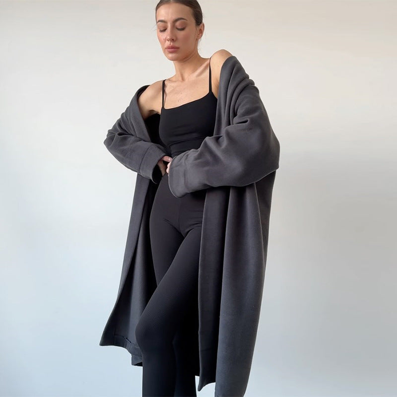 Damen Kuscheliger Oversize-Mantel ModeGeist