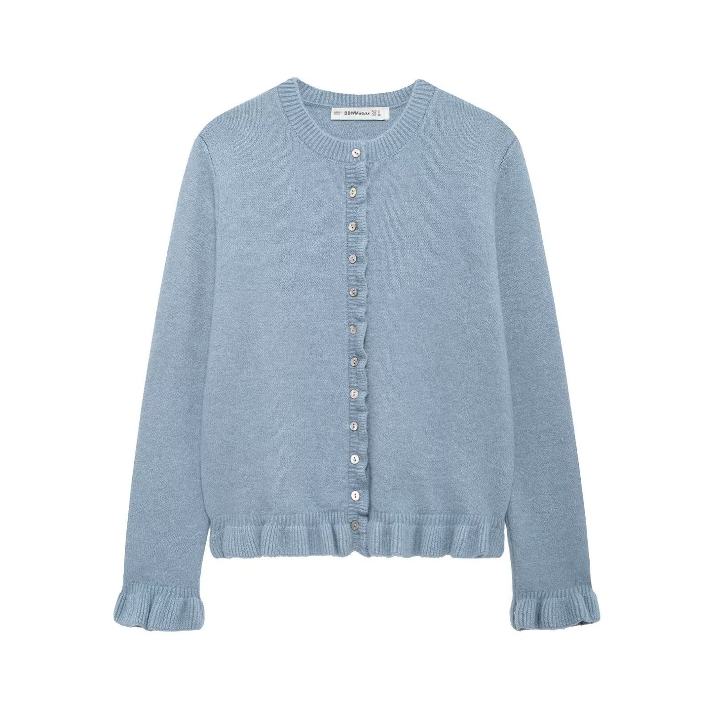 Damen elegante Strickjacke mit dekorativen Knöpfen ModeGeist