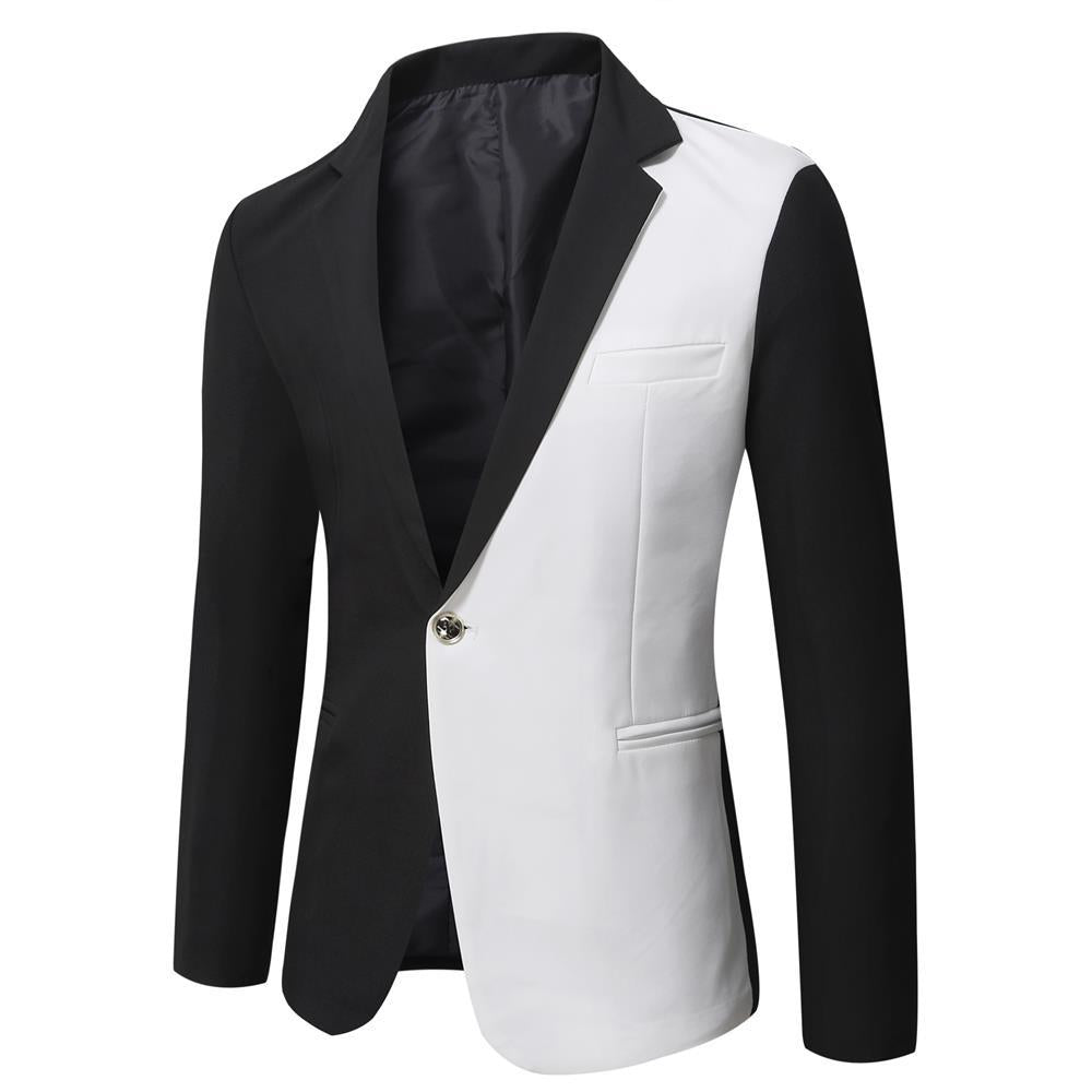 Herren Trendiger Zweischnit Blazer ModeGeist