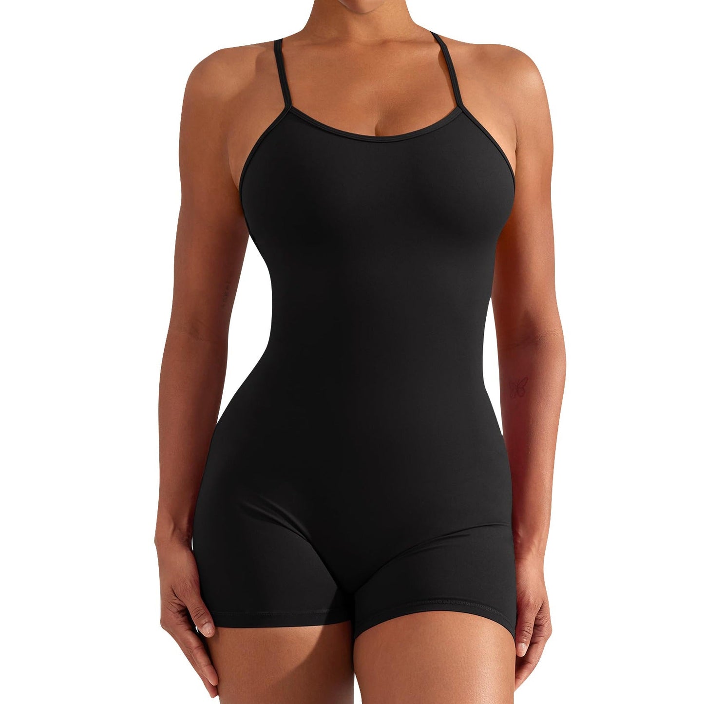 Damen Sportlicher Einteiler für Fitness und Schwimmen ModeGeist