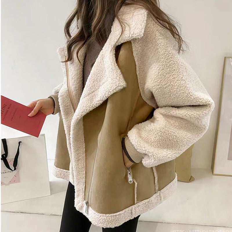 ModeGeist | Overgrößed Plüschjacke