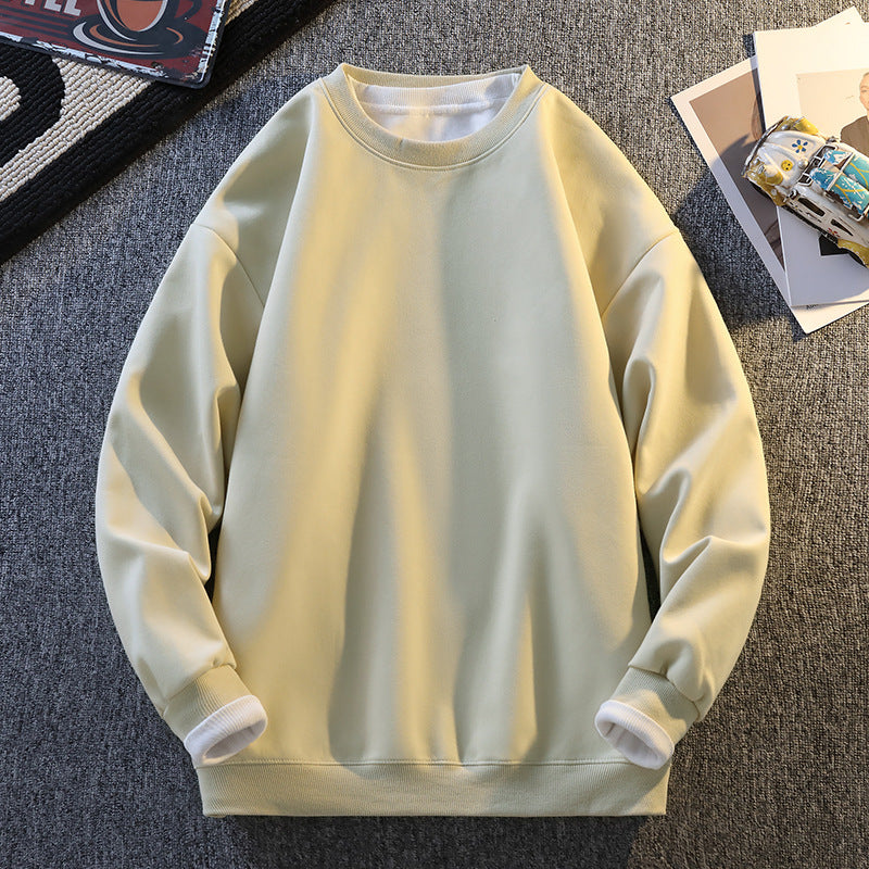Damen Komfortabler Sweatshirt mit kontrastierenden Ärmeln ModeGeist