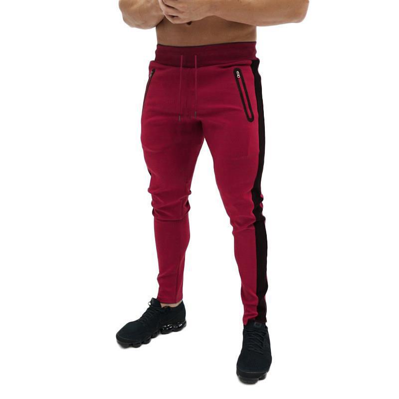 Herren Sportliche Jogginghose mit seitlichen Reißverschlusstaschen ModeGeist