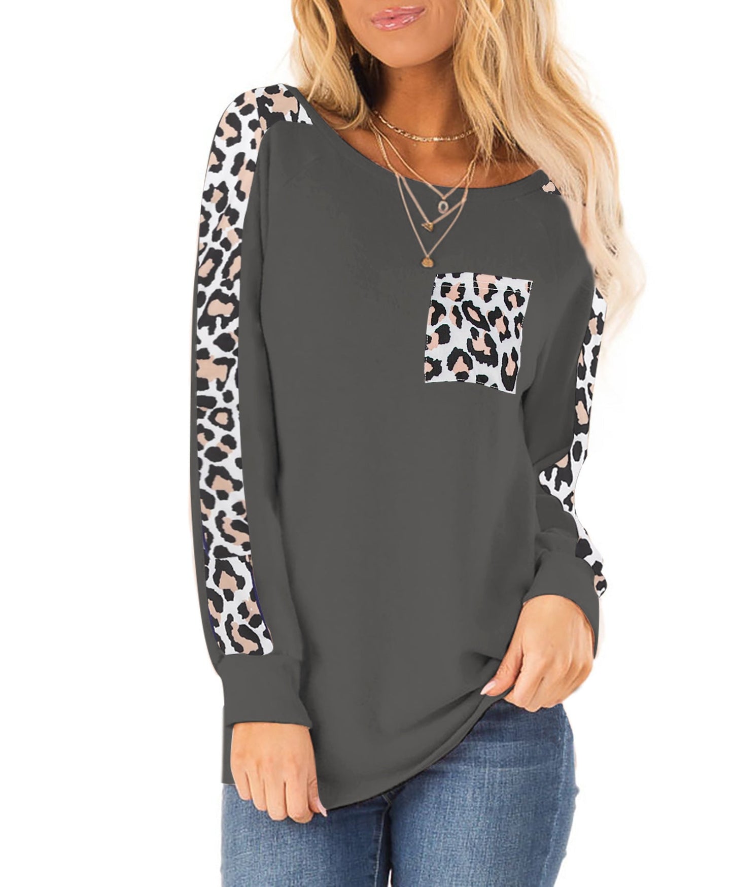 Damen Trendiges Sweatshirt ModeGeist