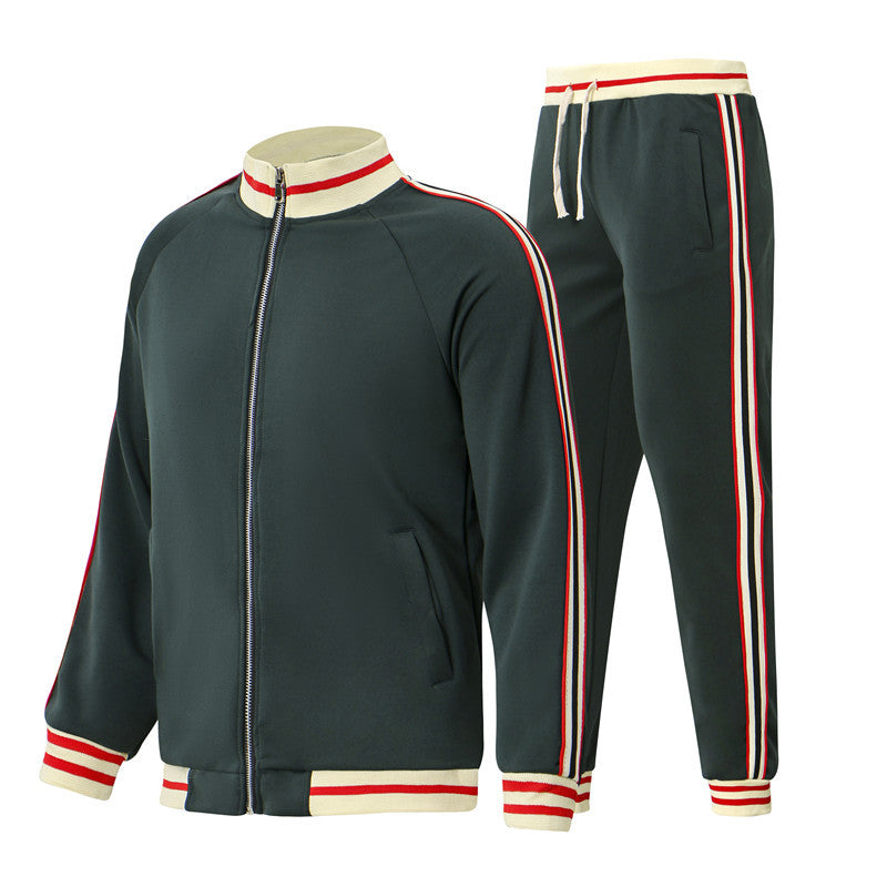 Herren Sportliches Trainingsanzug mit modernem Design und funktionalen Details ModeGeist
