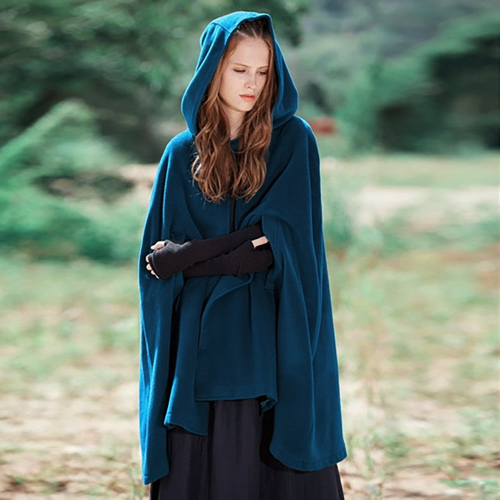 Damen Überwurf Poncho ModeGeist