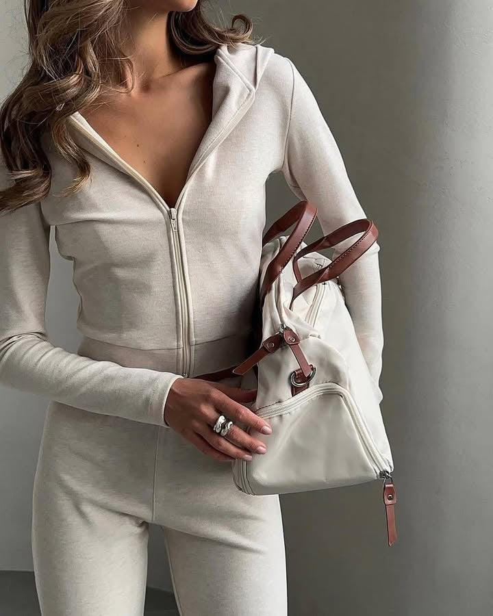 ModeGeist | Club Slim Fit Kapuzen Zweiteiler