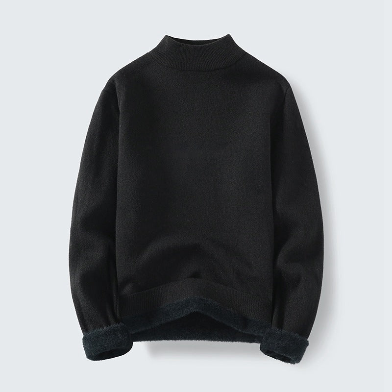 Damen Kuscheliger Stehkragenpullover ModeGeist