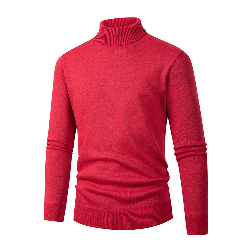Herren eleganter Rollkragenpullover aus hochwertigem Material ModeGeist