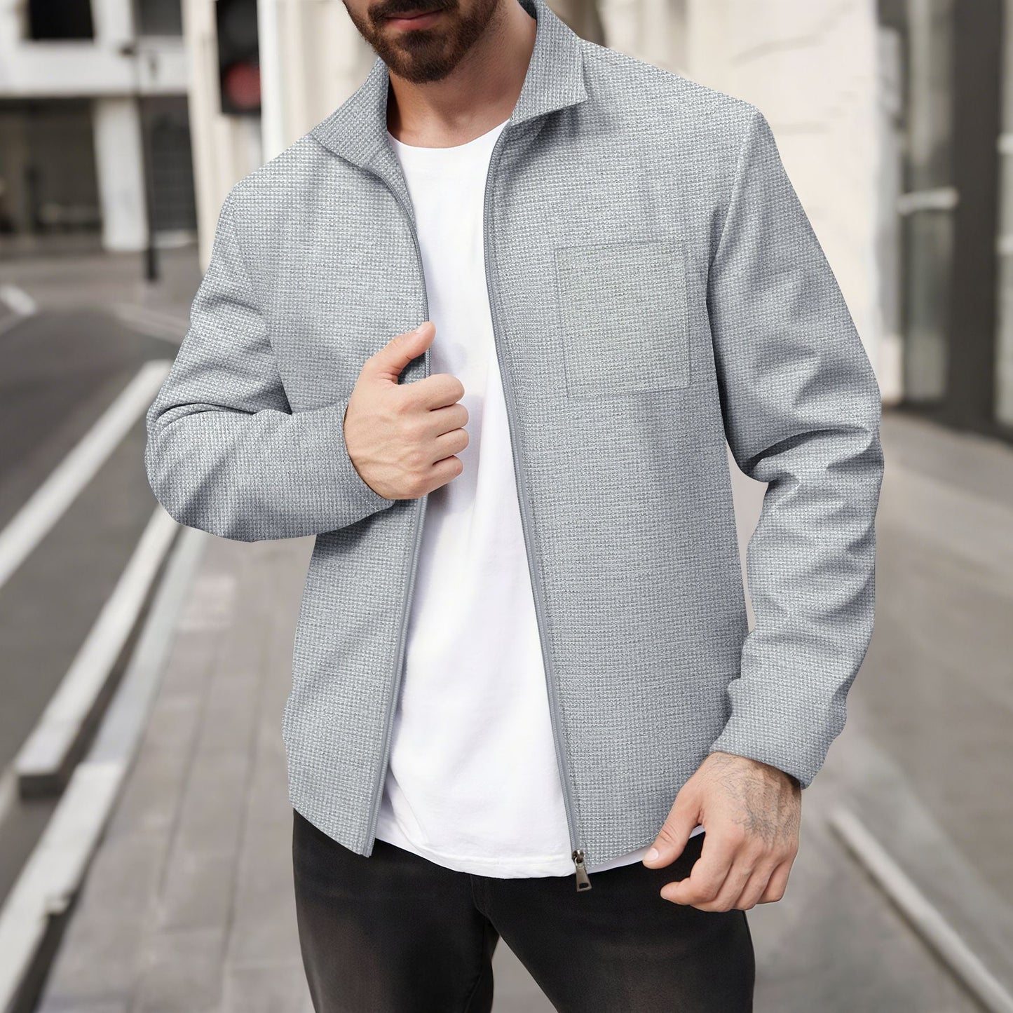 Herren sportliche Jacke ModeGeist