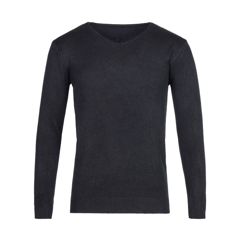 Herren klassischer V-Ausschnitt Pullover ModeGeist