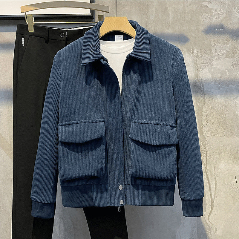 Moderne Herrenjacke aus Velours - Jacob