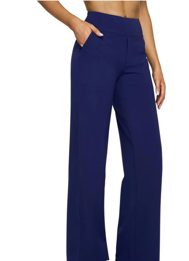 Modische Damen-Sporthose mit hoher Taille und weitem Schnitt