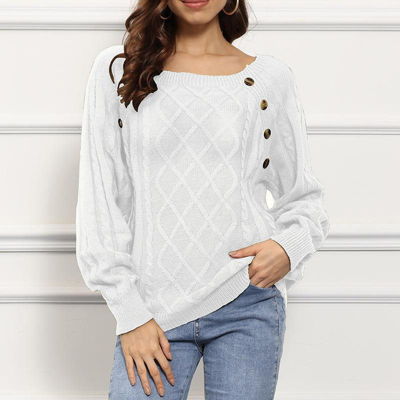 ModeGeist | Zopfmuster Pullover mit Strukturmuster
