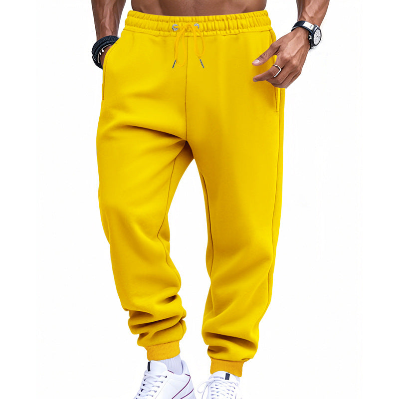 Herren modische Jogginghose mit elastischem Bund und seitlichen Taschen ModeGeist