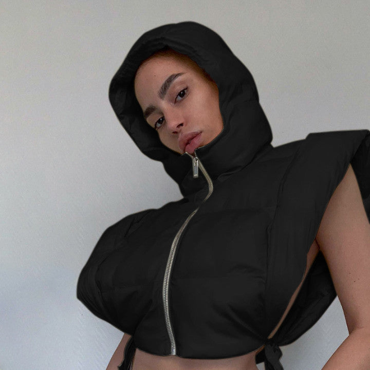 Damen stylische Kapuzenjacke ModeGeist