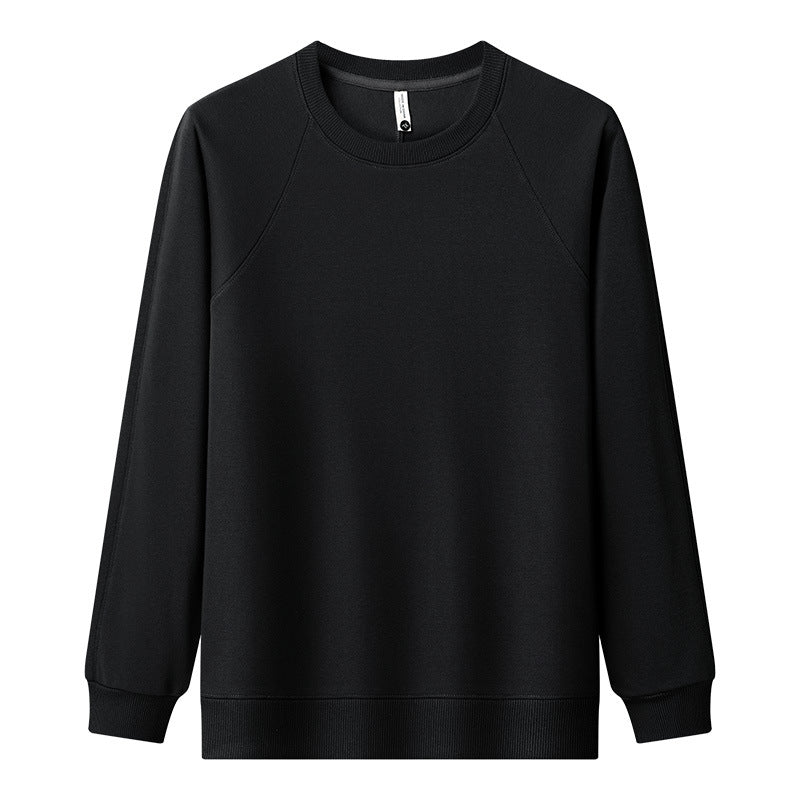 Damen lässiger Sweatshirt mit klassischem Rundhalsausschnitt und modernen Raglanärmeln ModeGeist
