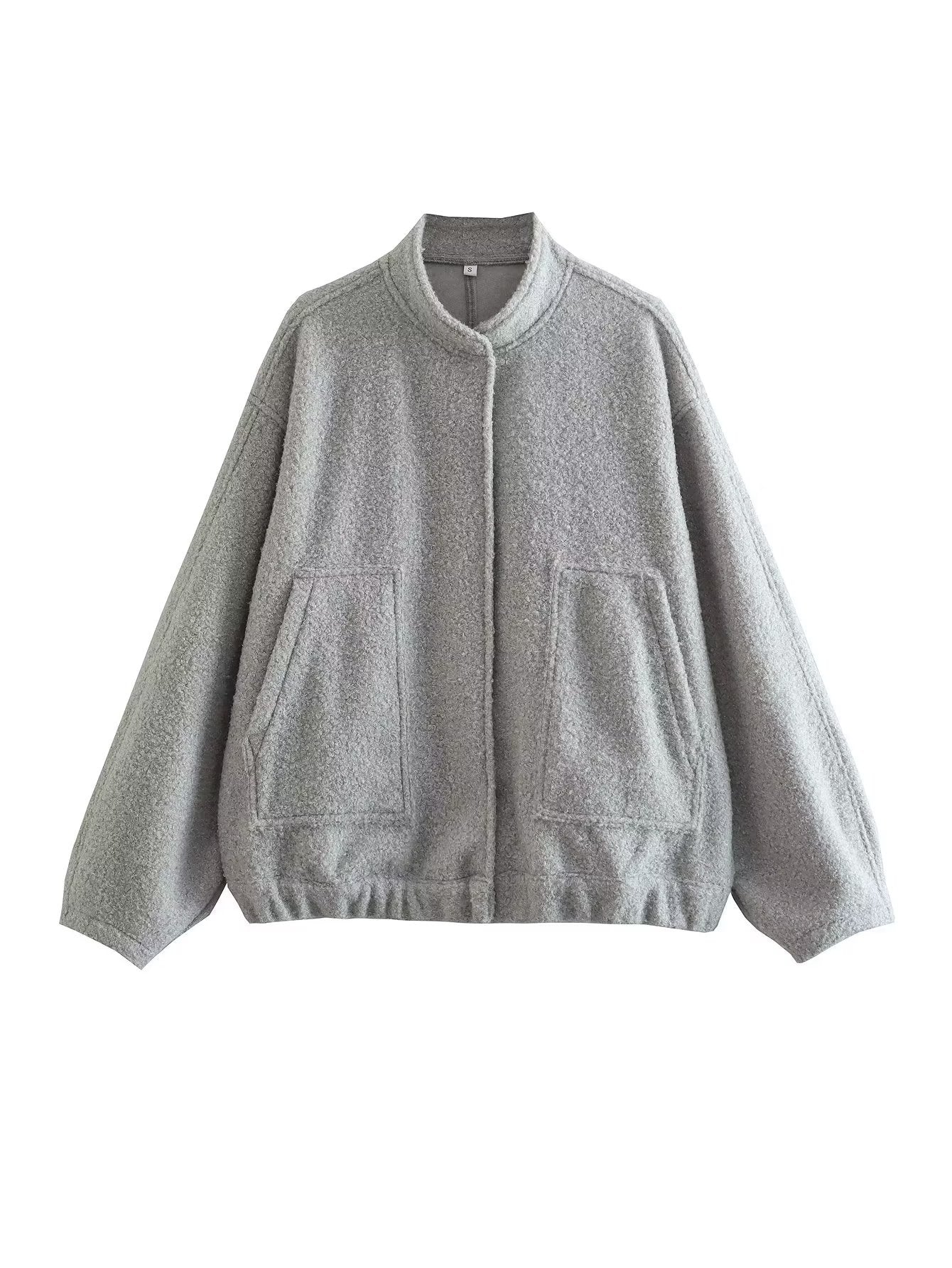 Damen elegante Oversized-Jacke ModeGeist