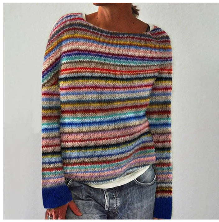 ModeGeist | Weicher Lässiger Damenpullover Mit Trendiger Passform