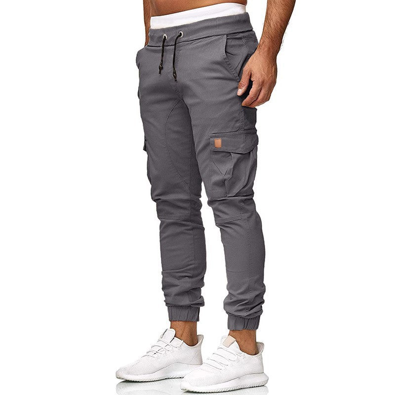 Herren Cargo-Jogginghose mit elastischem Bund und praktischen Taschen ModeGeist