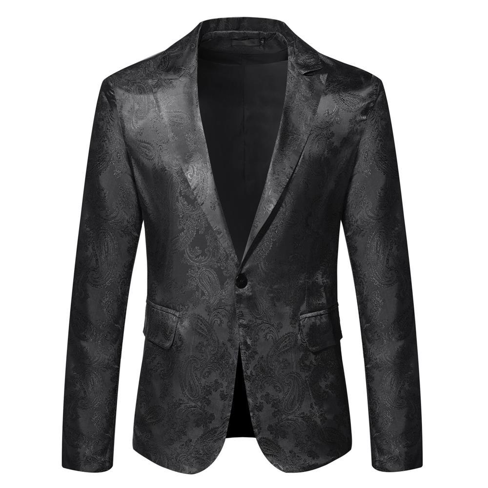 Herren eleganter Blazer mit Paisleymuster ModeGeist