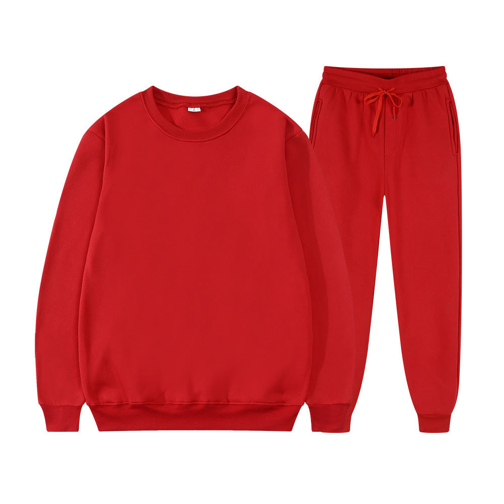 Damen Sportlicher Sweat-Anzug mit komfortablem Schnitt und elastischem Bund ModeGeist