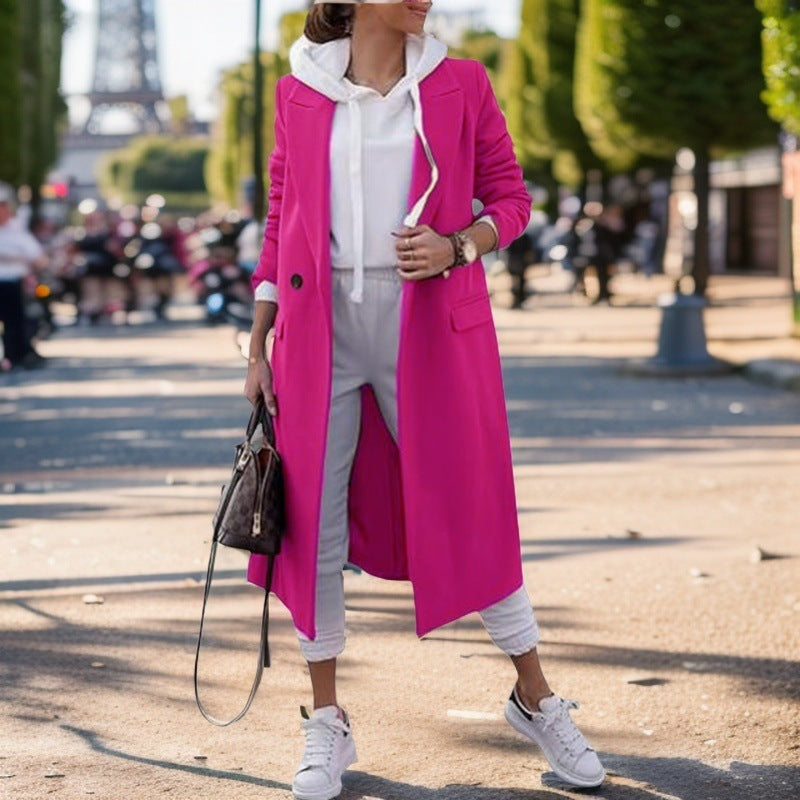 Damen eleganter Longblazer ModeGeist