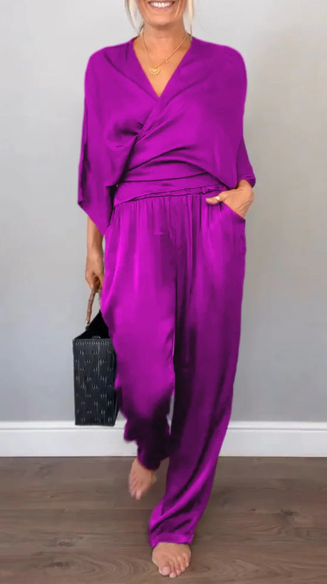 Damen elegantes und schickes Zweiteiler-Set ModeGeist