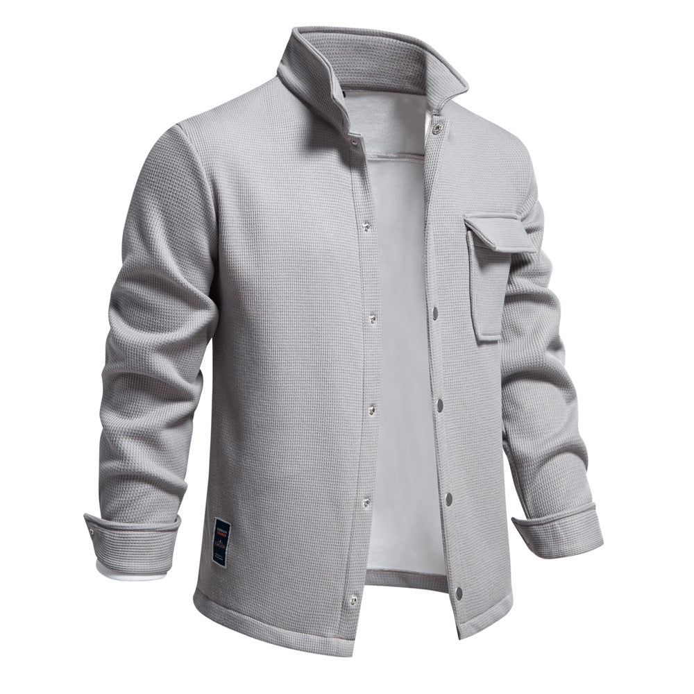 Herren Schulterjacke aus hochwertigem Thermostoff ModeGeist