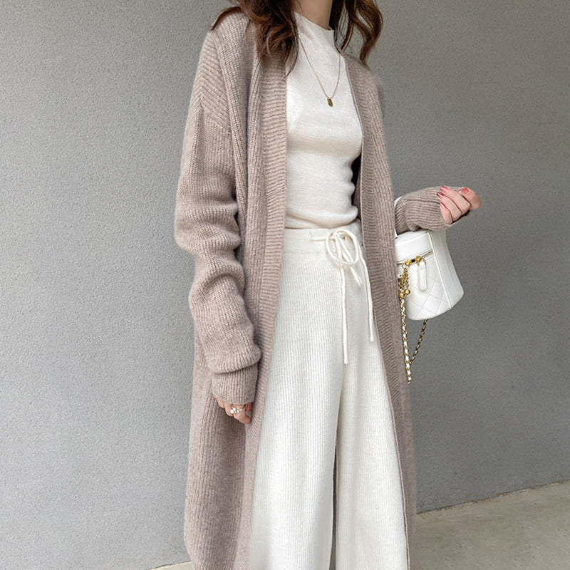 Damen Strickcardigan mit lässigem Schnitt und praktischen Taschen ModeGeist