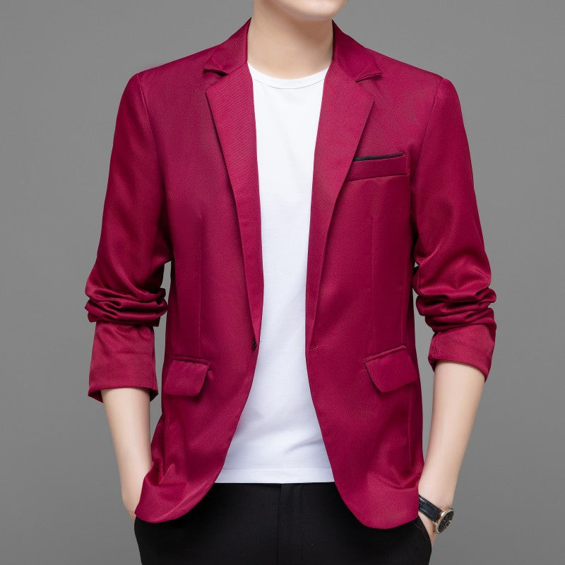 Herren modernen Blazer mit eleganter Passform und praktischen Taschen ModeGeist