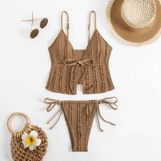 Bikini mit Rüschen und verstellbaren Trägern von MODEGEIST
 - MODEGEIST
